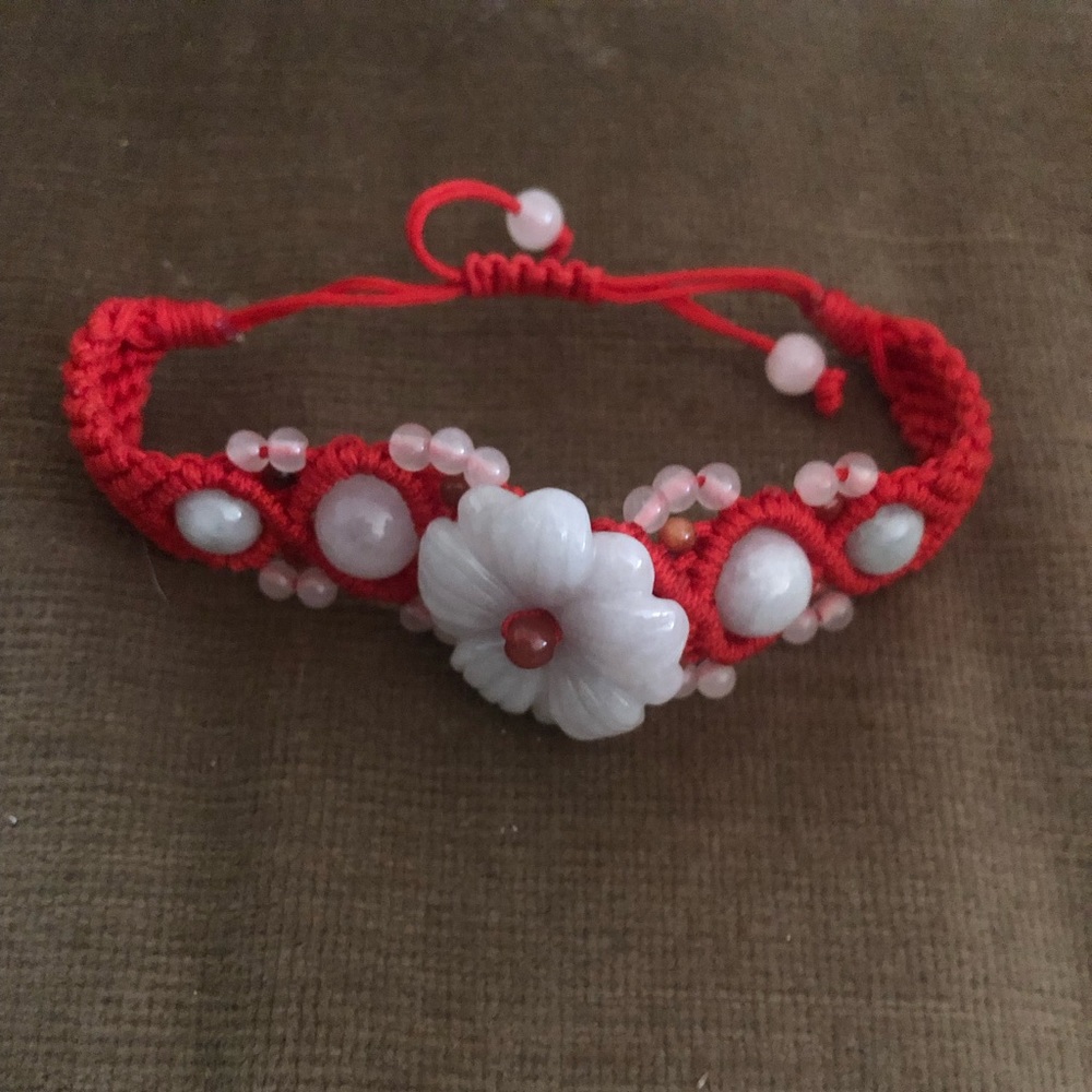🐲4-sale Chinese Jade Macrame Bracelet- 629 $30 or $25 w/offer